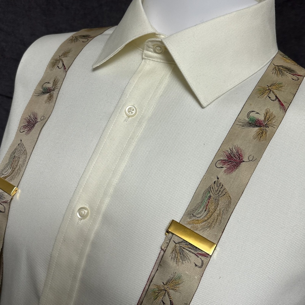 Vintage Trafalgar Suspenders Limited Edition Silk Fly Fishing Lure  Braces